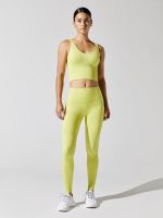 Seamless Crop Tank - Chartreuse - Image 6