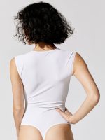Lenox Sleeveless Bodysuit - White - Image 5