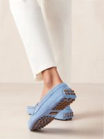 Mike - Suede Blue Leather - Image 7