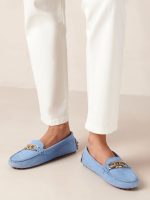 Mike - Suede Blue Leather - Image 5