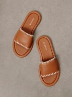 MALIBU CROCHET - TAN IVORY