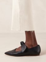 Fossil Ballet - Black Leather - Image 5