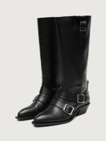 Ryder Boots - Black Leather - Image 5