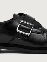 Brand Loafer - Black Leather - Image 8