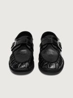 Brand Loafer - Black Leather - Image 5