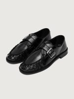 Brand Loafer - Black Leather - Image 7