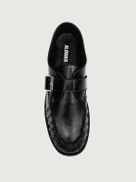 Brand Loafer - Black Leather - Image 3