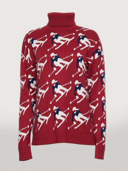 Desi Sweater - DEEP RED