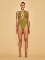Nayo One Piece Swimsuit - Green - Image 9