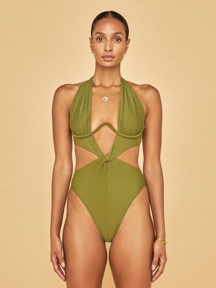 Nayo One Piece Swimsuit - Green