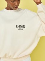 Jaci Sweatshirt Bing LA - Washed Pink - Image 4