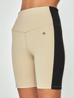 Blake Biker Short - Tan And Black - Image 3