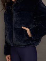 Billie Coat - NAVY BLUE - Image 6