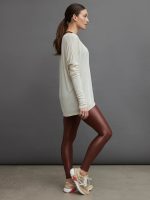 Genteel Cashmere Long Sleeve - Bone - Image 4