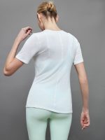 Giselle Cashmere Tee - White - Image 5
