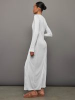 Alina Shirt Dress - White - Image 6