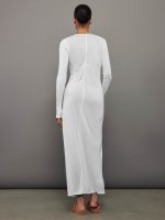 Alina Shirt Dress - White - Image 5
