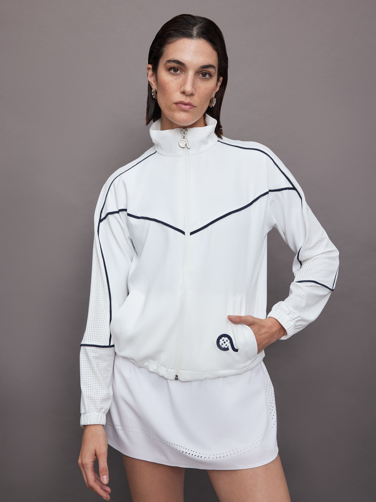 AVI-P153-24W-WHTWHI-Pace-Jacket-color-White_0960-Edit Pace Jacket - White - Image 1