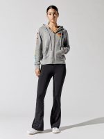 Aviator Nation Zip Hoodie - Heather Grey - Image 5