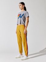 5 Stripe Women's Sweatpant - Honey 2 - Image 4