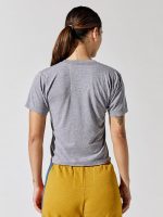 Logo Boyfriend Tee - Heather Grey - Image 5