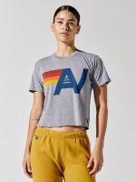 Logo Boyfriend Tee - Heather Grey