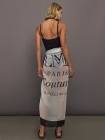 Long Pareo - Balmain Print - Image 4