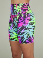 Bike Short - Neon Palms - Image 5