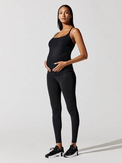 Featherweight Clip And Cuddle Nursing Cami - Darkest Night