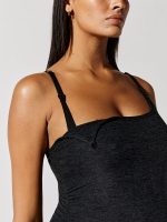 Featherweight Clip And Cuddle Nursing Cami - Darkest Night - Image 8