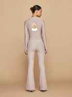 Featherweight Peekaboo Pullover - Chai - Image 6