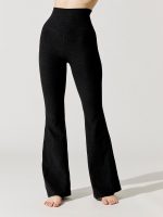 Spacedye All Day Flare High Waisted Pant - Darkest Night - Image 5