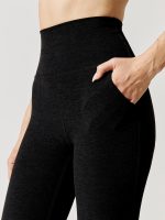 Spacedye All Day Flare High Waisted Pant - Darkest Night - Image 6