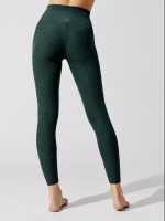 At Your Leisure High Waisted Midi Legging - Forest Green Pine - Image 5