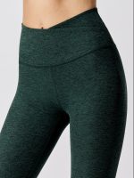 At Your Leisure High Waisted Midi Legging - Forest Green Pine - Image 6