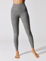 At Your Leisure High Waisted Legging - Black-White - Image 4