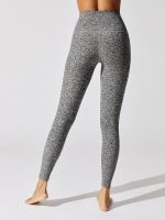 At Your Leisure High Waisted Legging - Black-White - Image 5