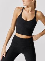 Spacedye Bright Side Cropped Tank - Darkest Night - Image 2