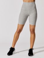 High Waisted Biker Short - Silver Mist - Image 5