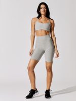 High Waisted Biker Short - Silver Mist - Image 3