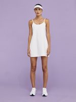 Spacedye Essentials Dress - Cloud White