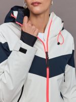 Ashley Ski Jacket - Light Chalk - Image 4