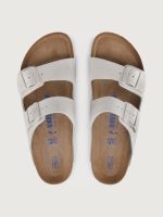 Arizona Soft Footbed - Antique White Suede - Image 3