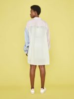 Benny Shirt - White/Pink/Blue - Image 8