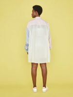 Benny Shirt - White/Pink/Blue - Image 11
