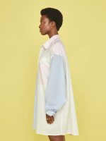 Benny Shirt - White/Pink/Blue - Image 4