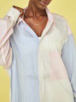 Benny Shirt - White/Pink/Blue - Image 13