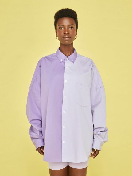 Harry Shirt - Purple Contrast
