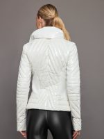 Gold Motion Panel Puffer - Optic White - Image 4
