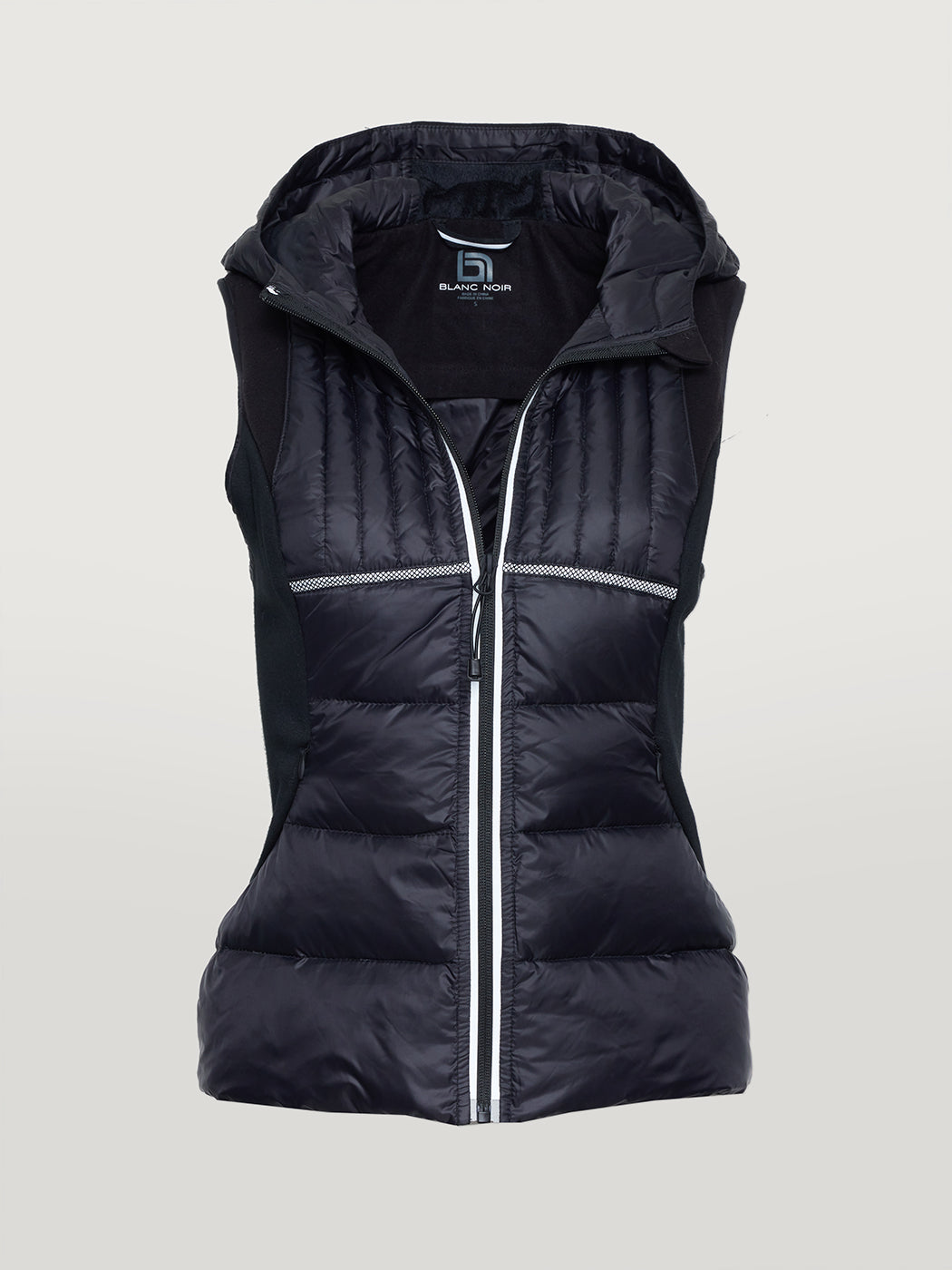 BLNC-BLV03500-BLK-22HOL-Reflective_Inset_Featherweight_Vest-color-BLACK_0015 Reflective Inset Featherweight Vest - Black - Image 1